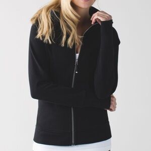 Lululemon Scuba Hoodie Full Zip Black size 10